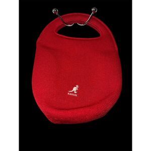 Kangol Vintage Tropic 504 double handle woven bag purse